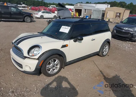2012 Mini Cooper Clubman из США, поврежденный, VIN WMWZF3C5XCT190338